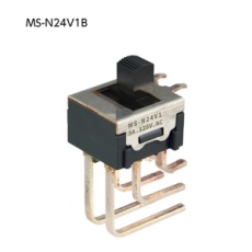 【MS-N24V1B】非照光式スライドスイッチ 特殊回路(Mシリーズ)小つまみタイプ