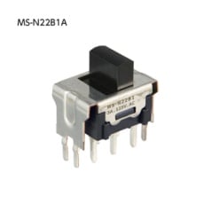 【MS-N22B1A】非照光式スライドスイッチ(Mシリーズ)