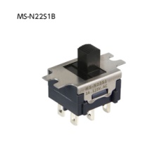 【MS-N22S1B】非照光式スライドスイッチ(Mシリーズ)小つまみタイプ