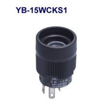 【YB-15WCKS1】防水形丸形照光式押しボタンスイッチ(YBシリーズ)
