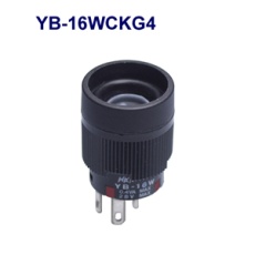 【YB-16WCKG4】防水形丸形照光式押しボタンスイッチ(YBシリーズ)