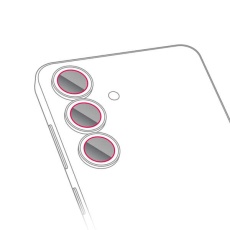 【PM-G251FLLFG】Galaxy S25 カメラレンズフィルム 高透明 指紋防止