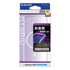 【PM-G251MAG02WH】Galaxy S25 ハイブリッドケース MAGKEEP