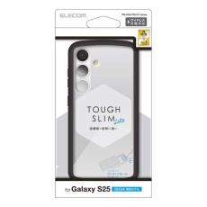 【PM-G251TSLFCBK】Galaxy S25 TOUGH SLIM LITE ハイブリッドケース フレームカラー