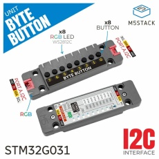 【M5STACK-U192】M5Stack用Byteボタンユニット