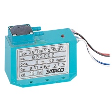 【SNF10KP24PSCUV】超微量ダイヤフラム式定量ポンプ 100mL/min DC24V SNF10KP24PSCUV