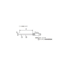 【TR-5101】温度センサ フッ素樹脂被覆ショートセンサ Φ2.2mm TR-5101