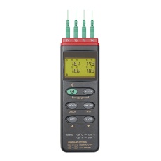 【MT-309】4チャンネルデジタル温度計(データロガー内蔵型) MT-309