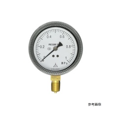 【PA10-75A-S-G3-P1.6】汎用圧力計A形 φ75 G3/8B1.6 PA10-75A-S-G3-P1.6