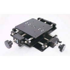 【SHXY150-70-L】手動高耐荷重XYステージ(ダイヤルロック付)SHXY150-70-L