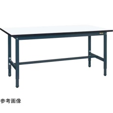 【TKSM-1575】軽量実験用高さ調整作業台(TKSM/200kg/メラミン天板/H740～940)1500mm TKSM-1575