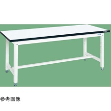 【CFM-1575】実験用中量作業台 抗菌パールホワイト(CFM/メラミン天板)1500×750×705mm CFM-1575
