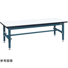 【TKT5-189CHM】中量高さ調整作業台(TKT5/耐荷重400kg/メラミン天板)ダークグレー 1800×900mm TKT5-189CHM