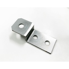 【SK-32】ガルバリウム製ラボシェルフ 30×83×18mm 固定金具セット 4個 SK-32
