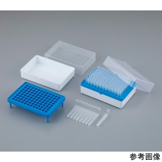 【T100-50B】サンプルチューブ BIOTUBE ラックボックス 10個入 T100-50B