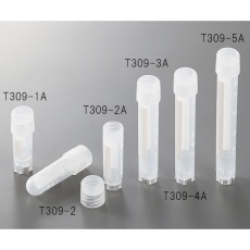 【T309-4A】クライオバイアル リップシールタイプ 4mL 外ネジ・自立型 1箱(100個×10袋入)T309-4A