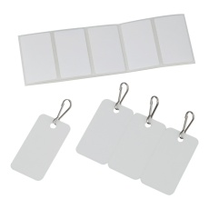 【CID-02WH】超低温プラスチックタグ 54.1×29.9mm 白 12セット入 CID-02WH