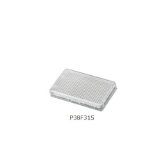 【P38F31S】384ウェルプレート M(ポリスチレン)1セット(1枚×50袋入) P38F31S