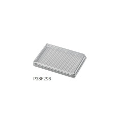 【P38F27S】384ウェルプレート S(ポリスチレン)1セット(1枚×50袋入) P38F27S
