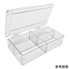 【B1204】ウェスタンブロッティングゲル用ケース 38×71×28mm 4分割 6個入 B1204