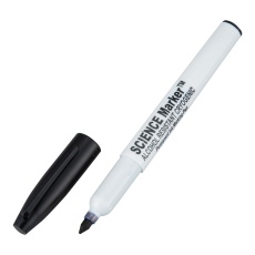 【SM-1B-6】超低温耐アルコールマーカー SCIENCE-Marker(TM)Φ0.7mm 黒-196℃対応 SM-1B-6