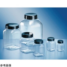 【2000074374】PETG広口角型容器500ml 2000074374