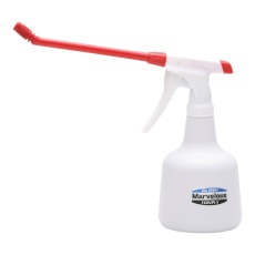 【No.4550-33】マーベラス(アルカリ系耐用スプレーボトル)レッド 18cm角度ロングノズル 500mL No.4550-33