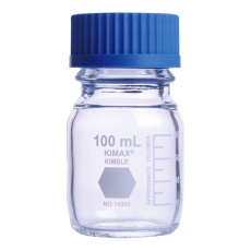 【14395-100】ネジ口メディウム瓶 GL45 100mL 14395-100