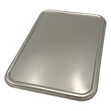 【4-6285-11】ステンレス深型組バット7号用フタ(酸洗浄済) 339×239mm