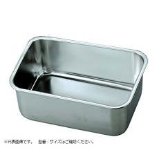 【4-6277-16】ステンレス深型組バット(酸洗浄済)475×345×113mm 12号