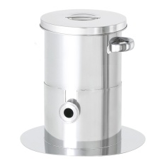 【KTT-ST-27】底部勾配型ステンレス容器 バルブ無 15L KTT-ST-27