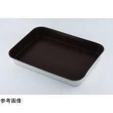 【2-339-17】フッ素コーティングアルミバット 深1号 386×567×61mm