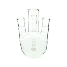 【030180-19200】SPC四口丸底フラスコ 200mL 030180-19200