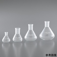 【FE050】平底ナスフラスコ 50ml 摺合15/25 FE050