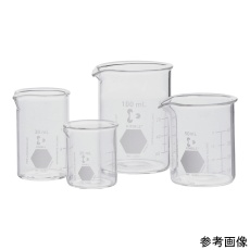 【14000-100】ビーカー KIMAX(R) 100mL Φ50×70mm 14000-100