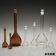 【CL2030-TK-45】メスフラスコ(白)(特殊容量)普通摺合 45mL CL2030-TK-45