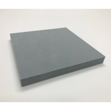 【4-5898-08】独立気泡ポリエチレンフォーム(サンぺルカL-1400灰粘着有り)50mm×1000mm×1000mm