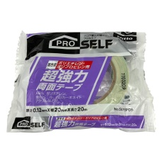 【J0990】PE(ポリエチレン)用PP(ポリプロピレン)用 超強力両面テープ J0990