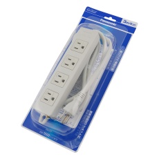 【WCH2334HP】OAタップ(接地15A形) 4個口 3m WCH2334HP