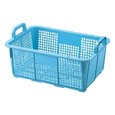 【102300-00-BLL】洗浄用バスケット (PE製) K-50