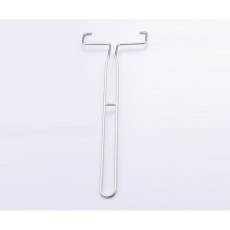 【CR-122】粘着ローラー 100mm巾用 両軸ステンレス長金具 CR-122