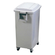 【CK-45】カラーペール(キャスター付き) 45L グレー CK-45