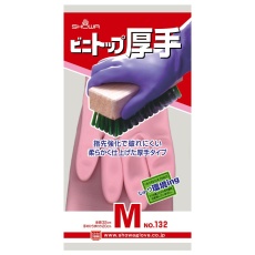 【132-MP】ビニトップ厚手 M ピンク 132-MP 1双