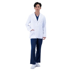 【5150-L】THE WHITE COAT メンズブレザー白衣(ミニマリストシリーズ) LL相当 5150-L