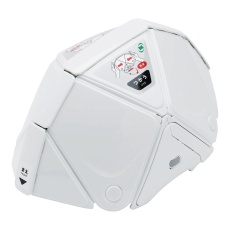 【TSC-10N-Flatmet2】折りたたみ防災ヘルメット フラットメット2 ホワイト TSC-10N-Flatmet2-W