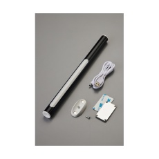 【353043】LEDライト LED Magic Wand(マジックワンド) 黒 22Φ×306mm 充電式 353043