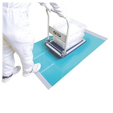 【CO00-40001】エコクリーン粘着マット用アルミスロープ 900×60mm 厚み3mm CO00-40001