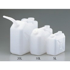 【20LN】平角缶(2ヶ口) 20L ノズル付