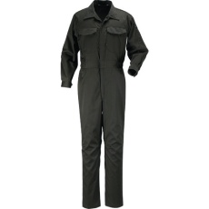 【6709-17-M】カジメイク TC長袖つなぎ服 ブラウン M