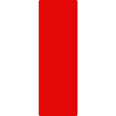 【57224】緑十字 エンビ無地板 赤 エンビ-22(赤) 360×120×1mm 硬質塩化ビニール